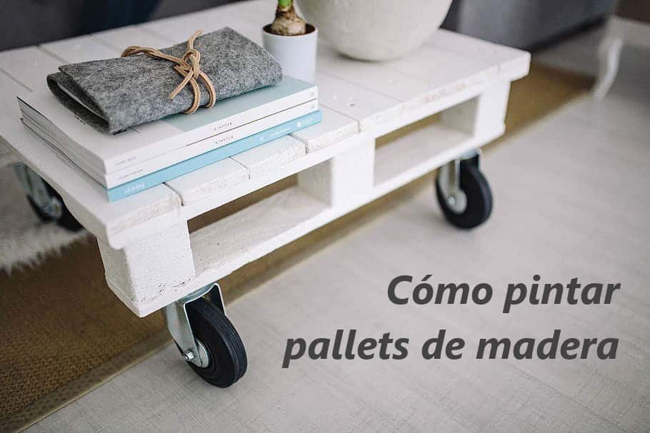 pintar madera de palet